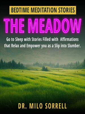 cover image of Bedtime Meditation Stories--THE MEADOW